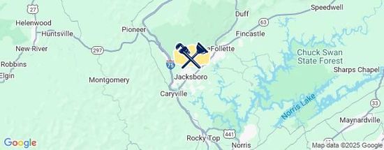 A map showing the location of chuck swan state forest.
