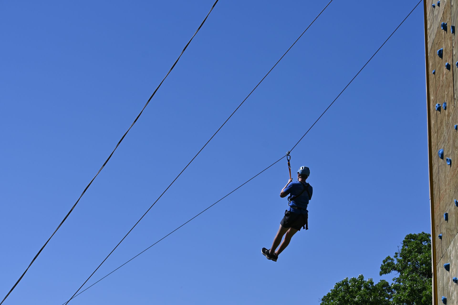 Be challenged at the High and Low Ropes Course