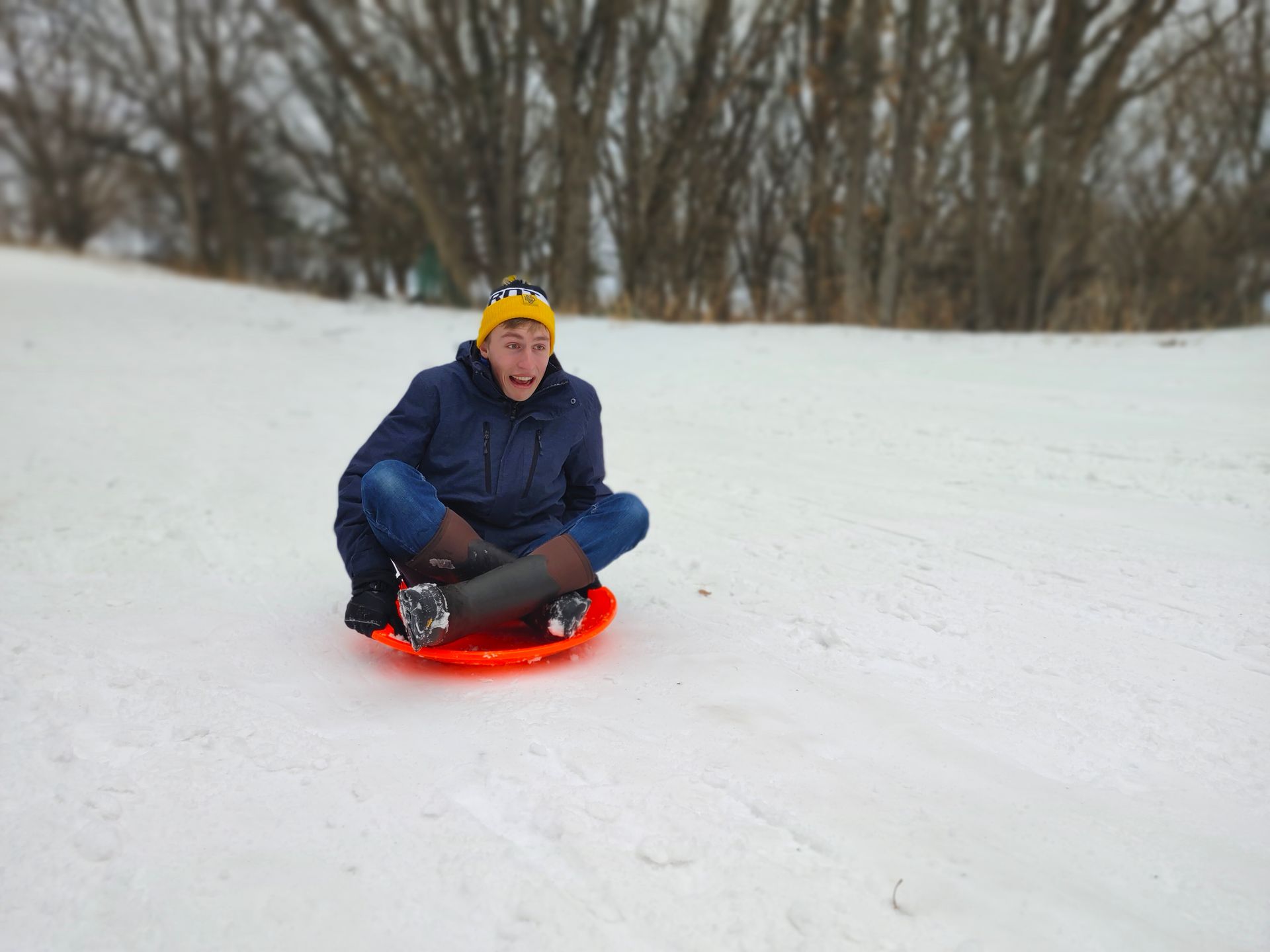 Inspiration Hills Use the Sledding Hill