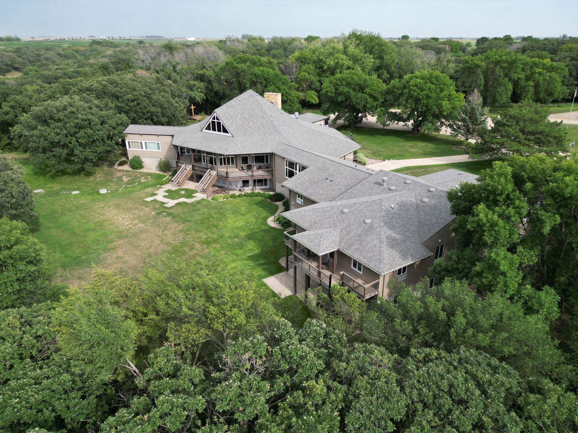 Inspiration Hills Main Lodge Drone Shot