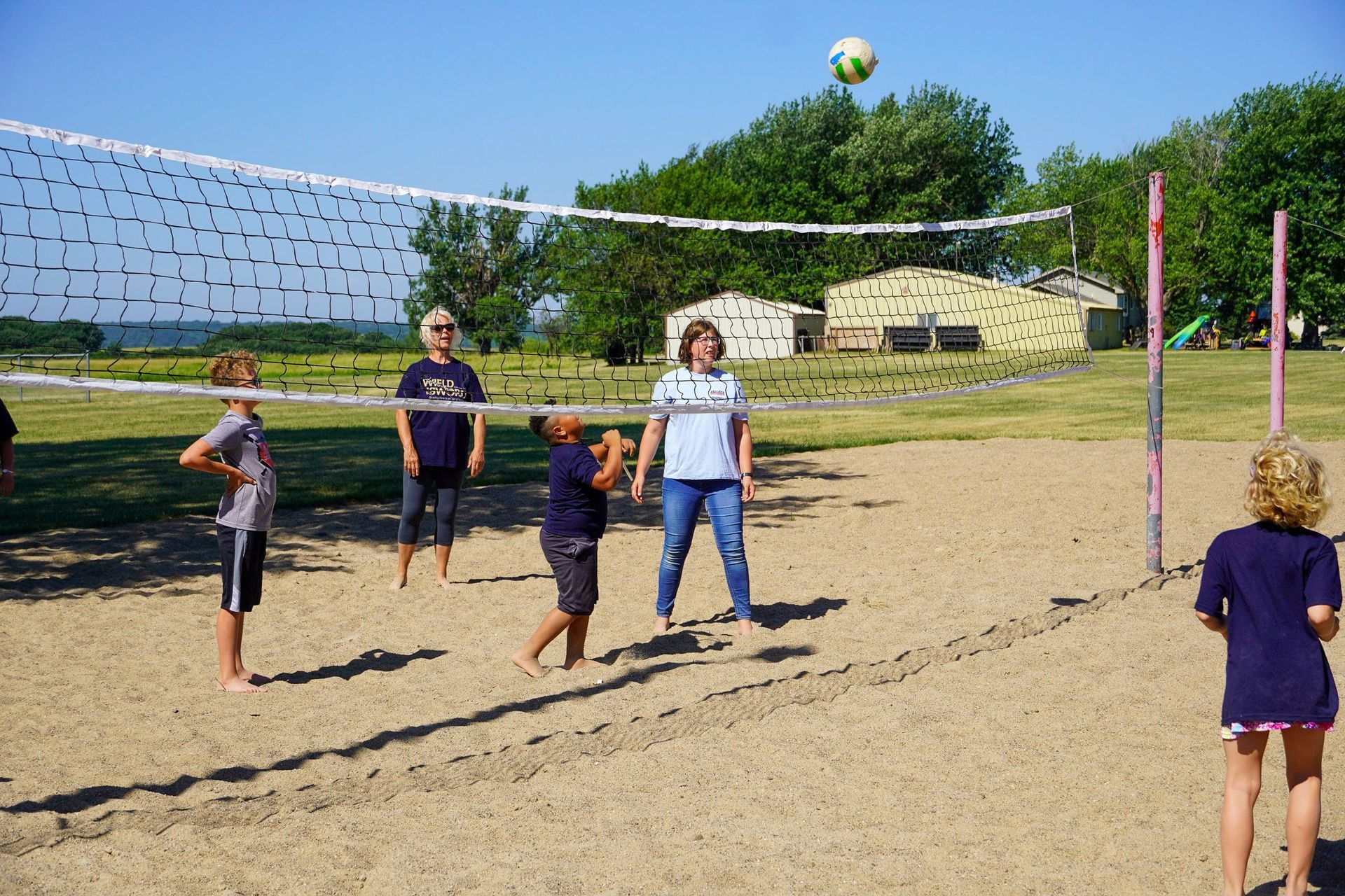 Inspiration Hills Volleyball Court