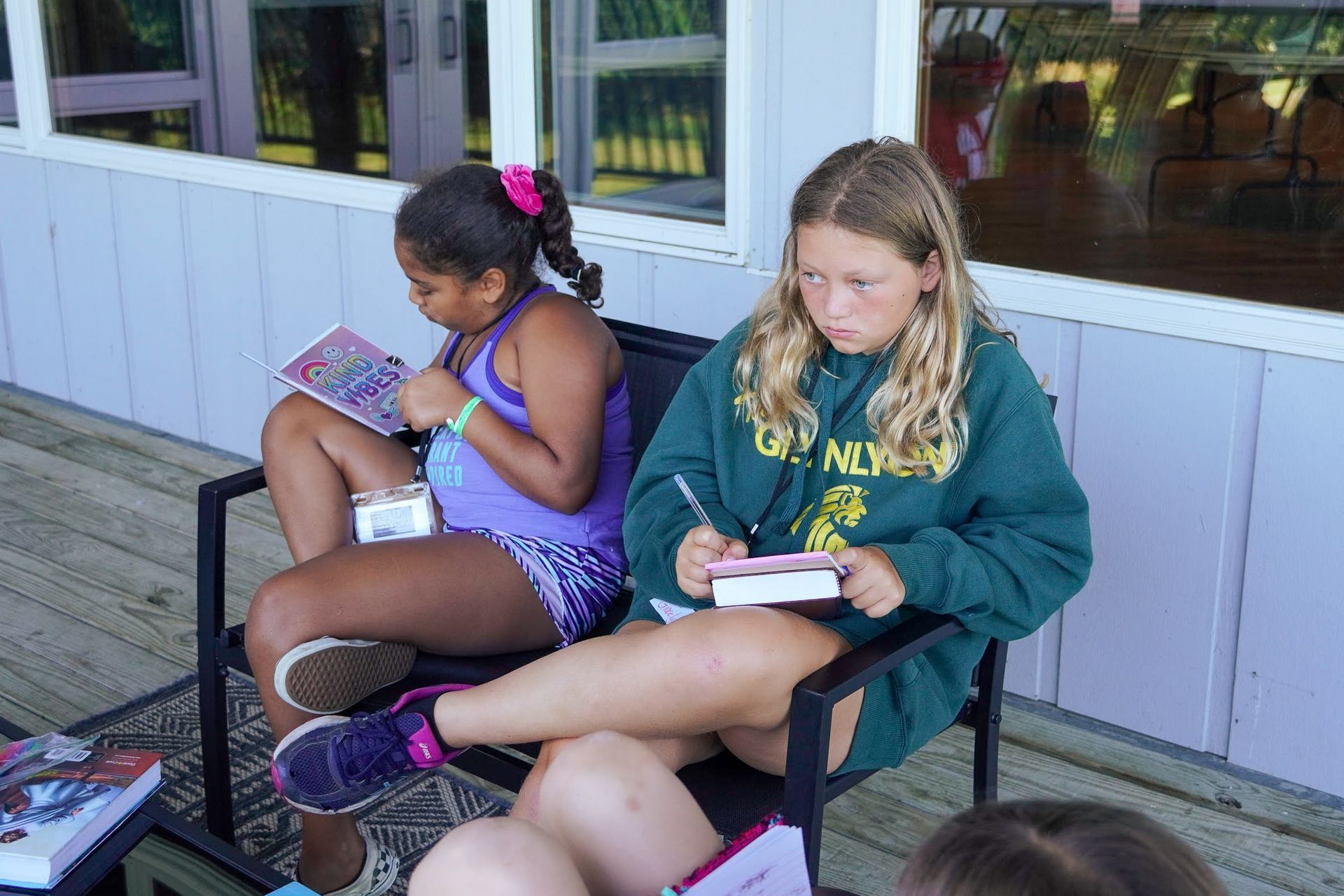 Inspiration Hills Campers Reading Bible
