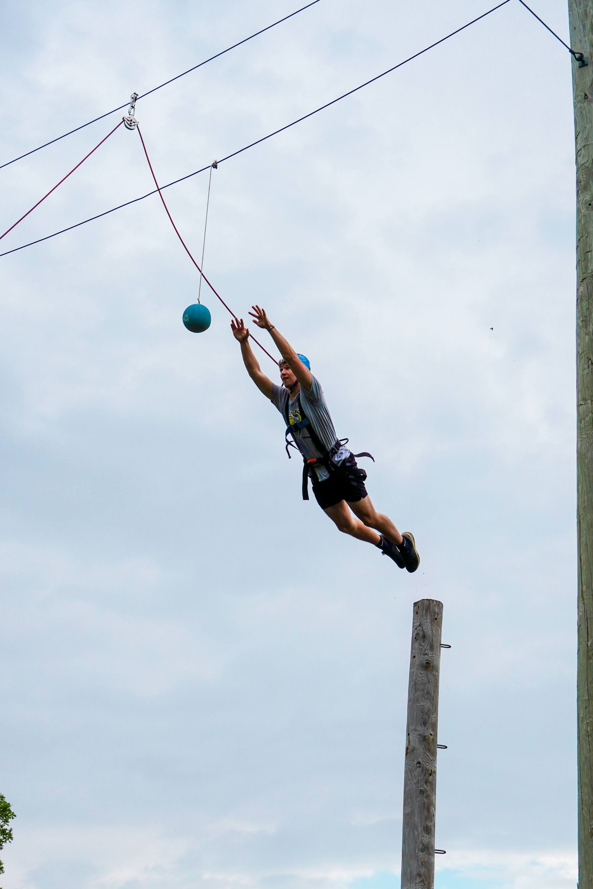 Inspiration Hills Leap of Faith Ropes Course