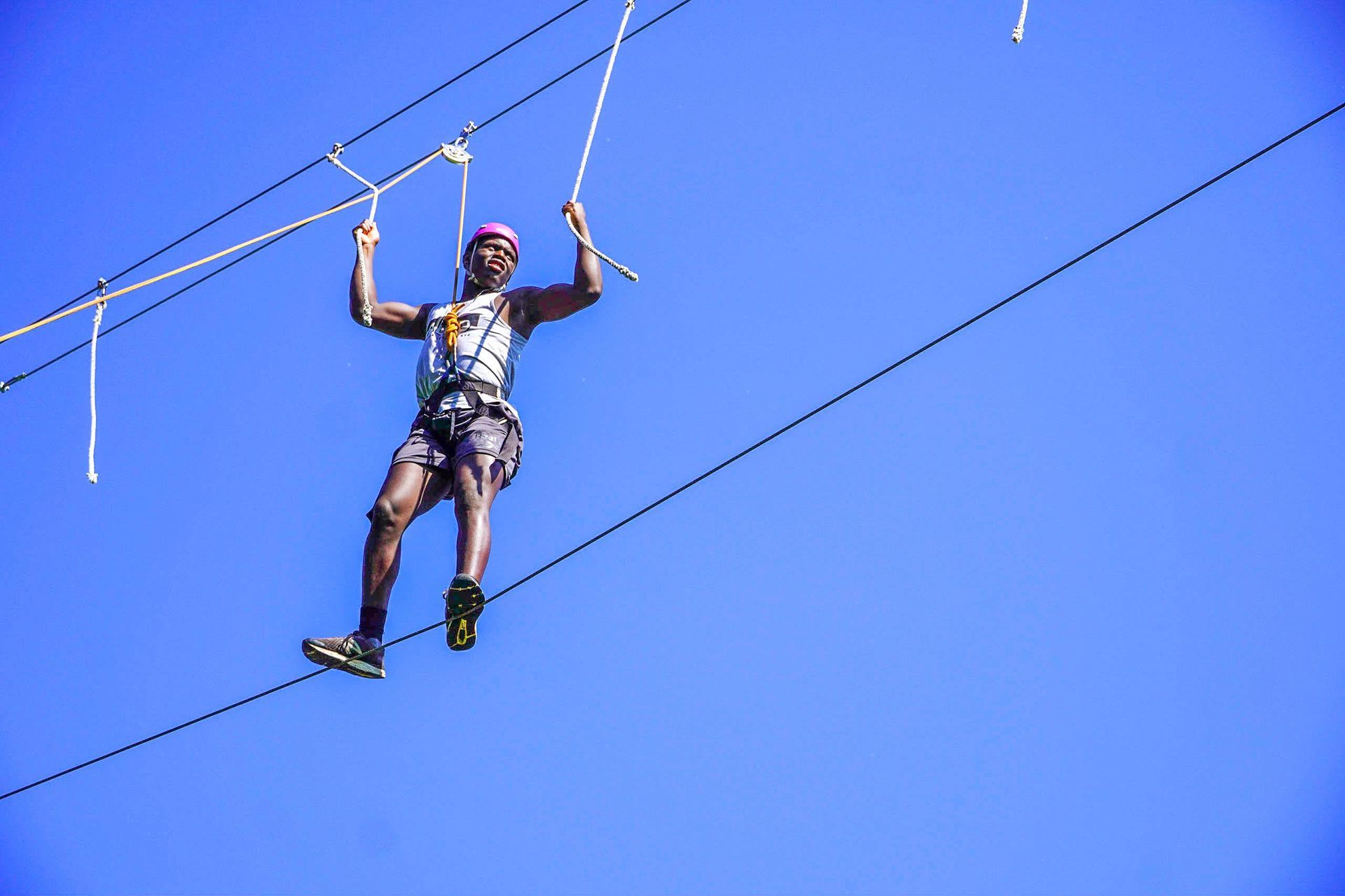 Inspiration Hills Monkey Tailes Ropes Course