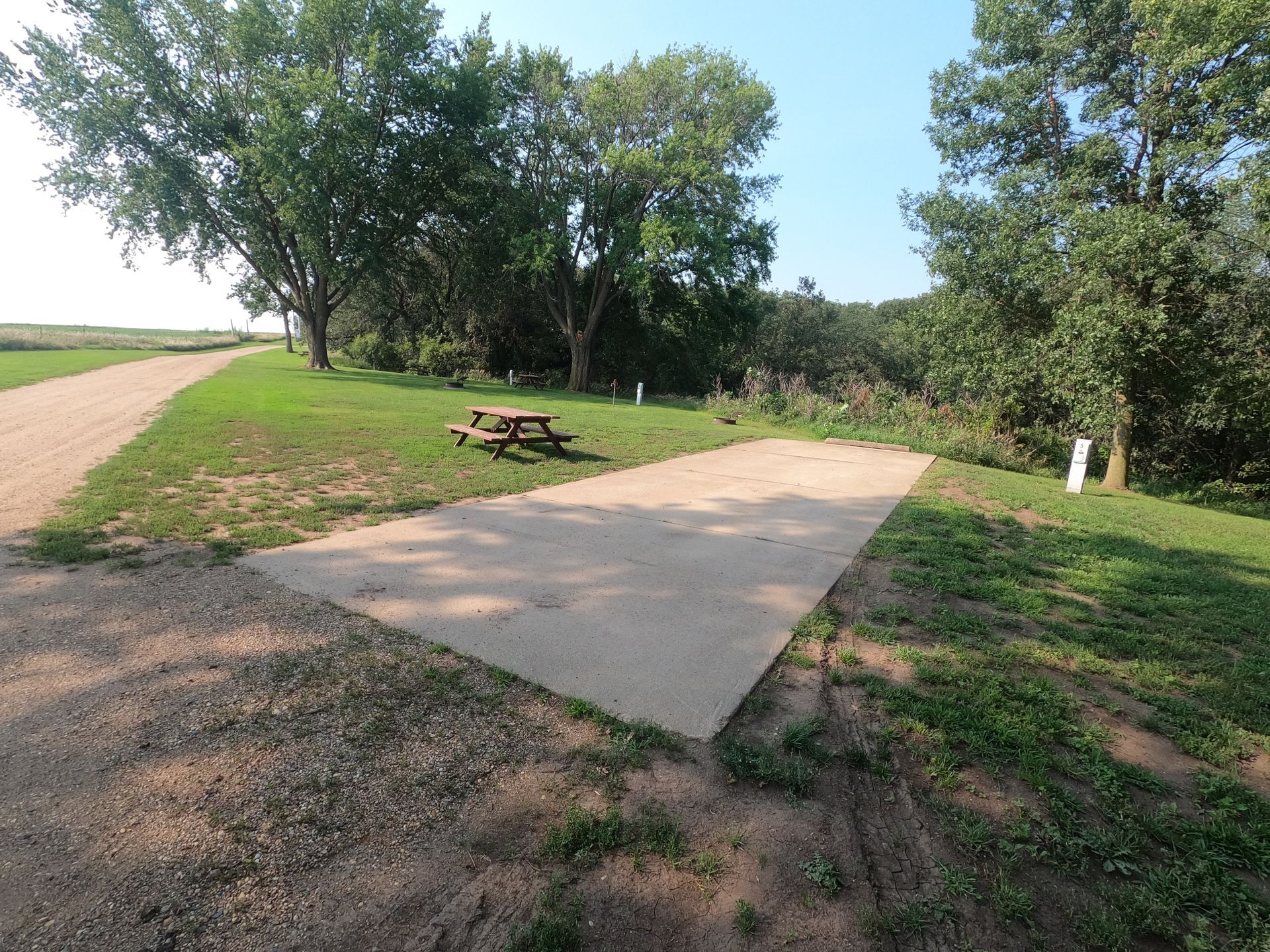 Inspiration Hills Cement Campground Site