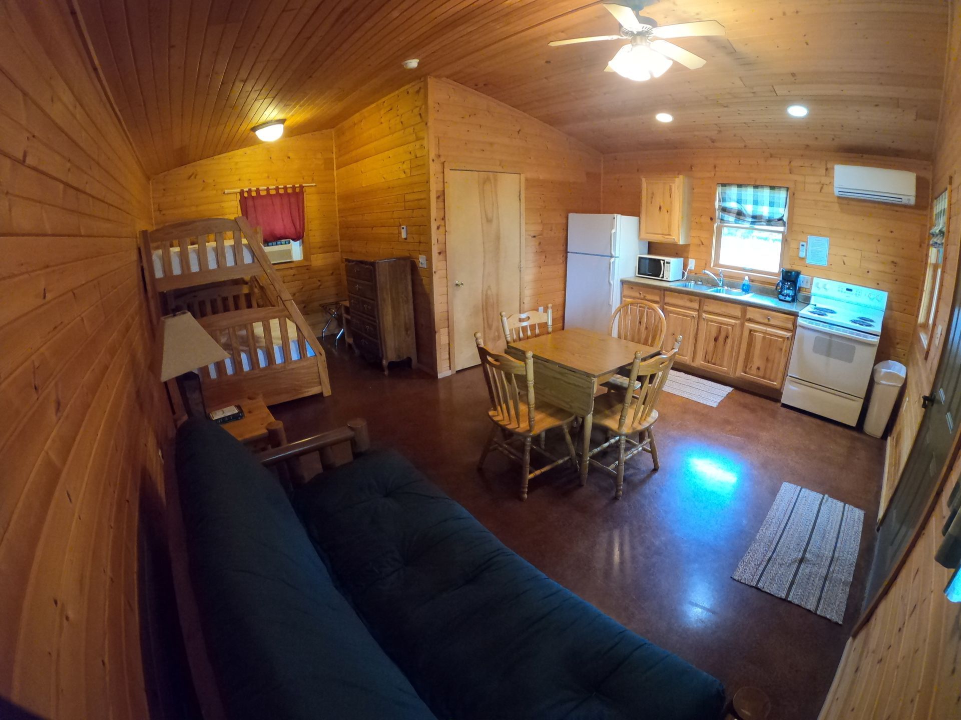 Inspiration Hills Inside Small Cabin