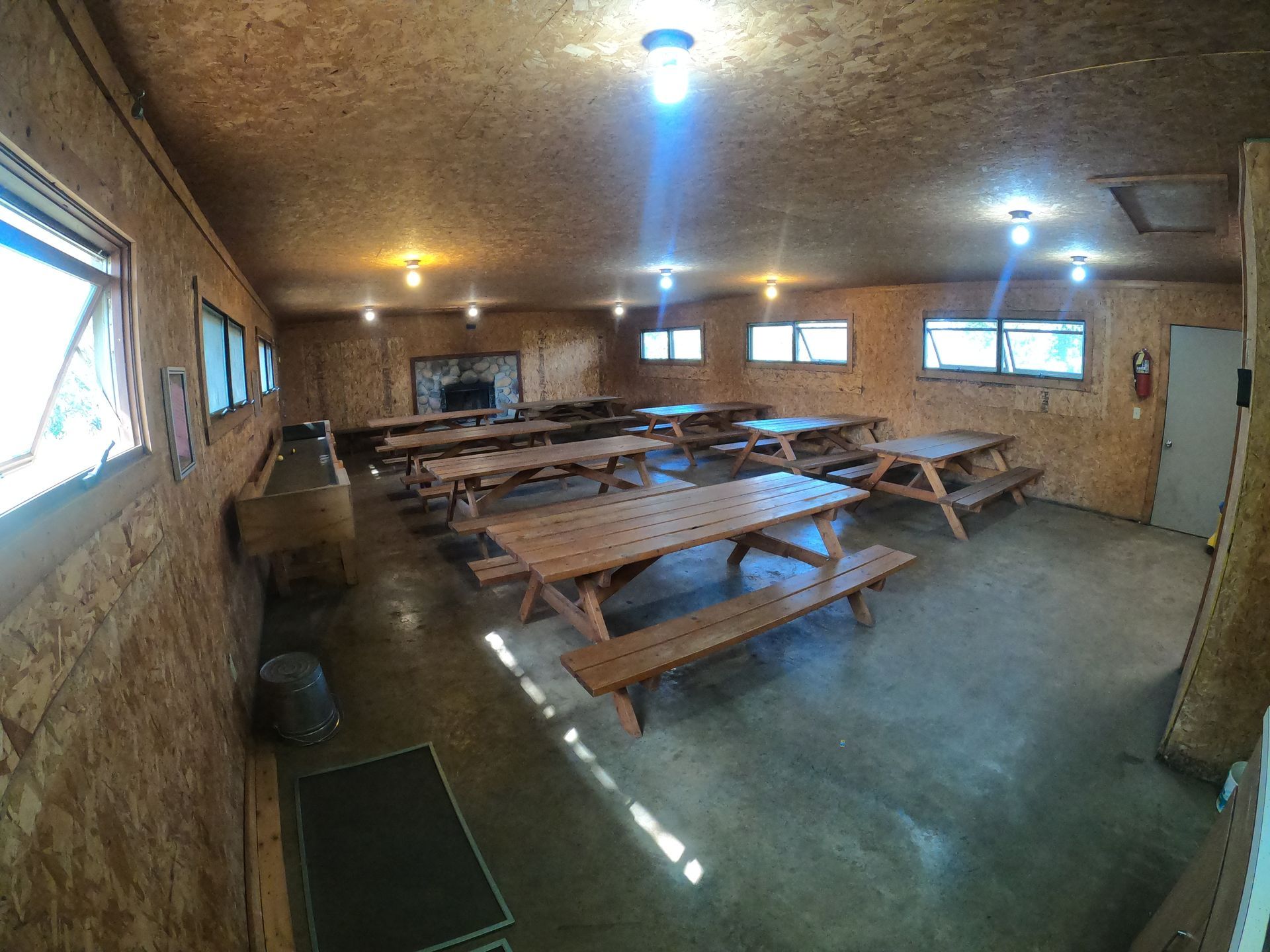 Inspiration Hills Inside Campground Shelter
