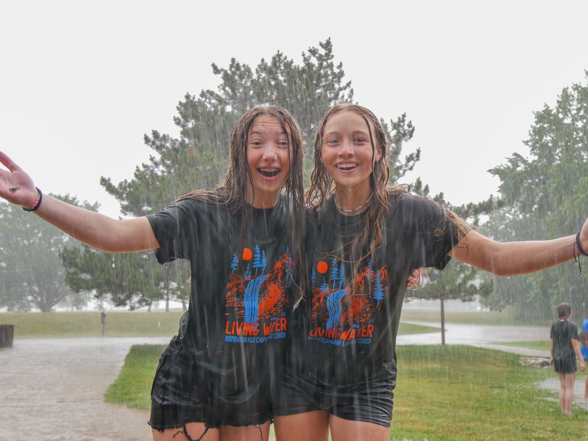 Inspiration Hills Campers in the Rain