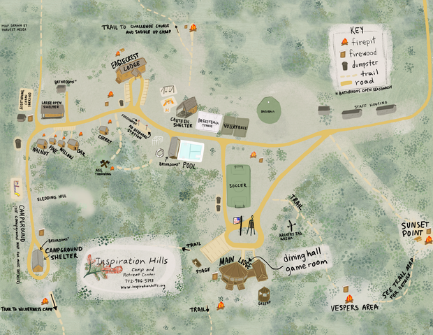 Inspiration Hills Map