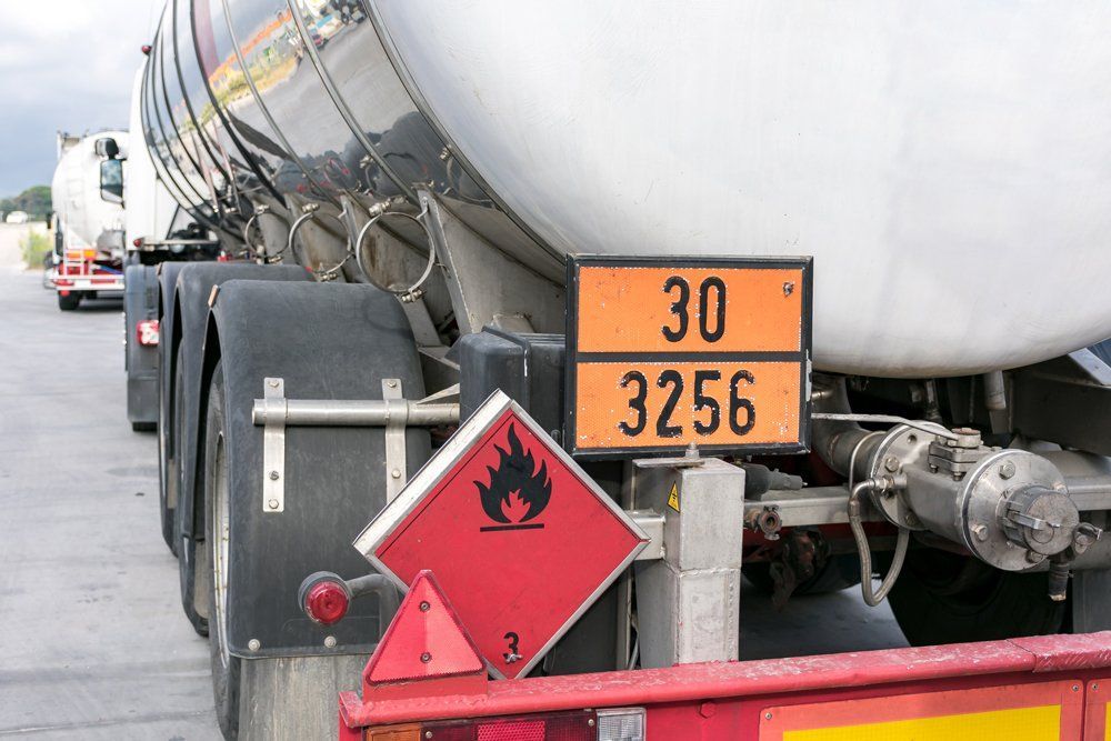 Rear View of Tanker Truck — Jacksonville, FL — Paul Murray Oil Inc Rear View of Tanker Truck — Jacksonville, FL — Paul Murray Oil Inc