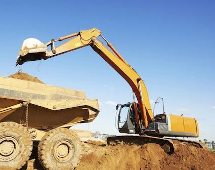 Wheel Loader Excavator and Tipper Dumper — Jacksonville, FL — Paul Murray Oil Inc