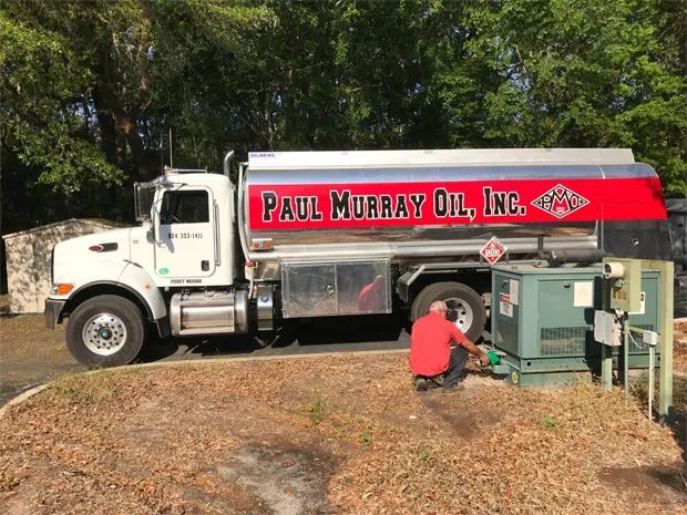 Truck Parked on the Side of the Road — Jacksonville, FL — Paul Murray Oil Inc