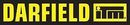 a darfield film logo that is yellow and black