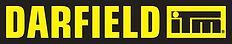 The darfield film logo is yellow on a black background