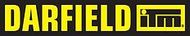 The darfield film logo is yellow on a black background