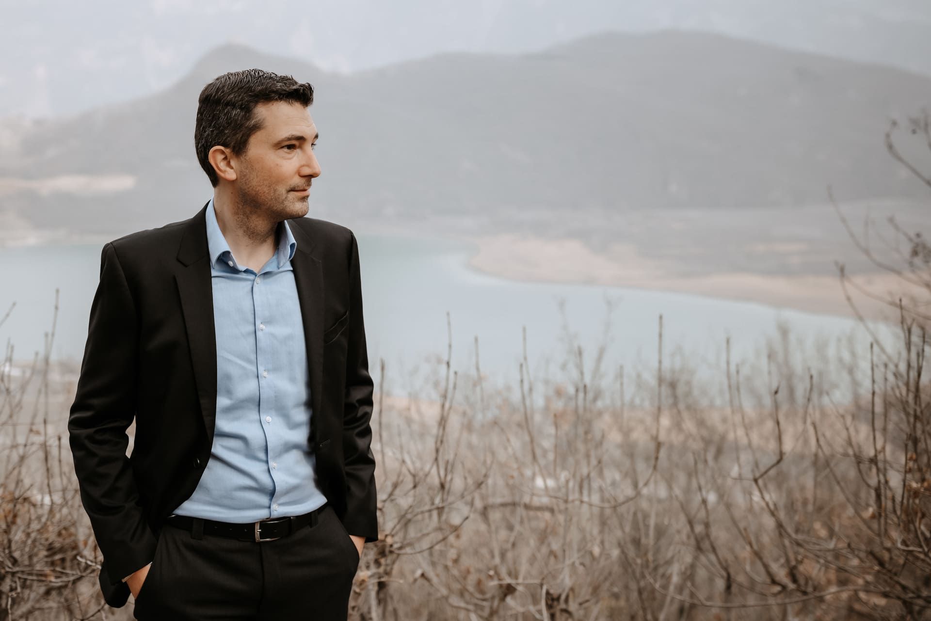 Thomas Haberer (2022) - Kalterer See (Südtirol) - Foto Mirjam Tschigg