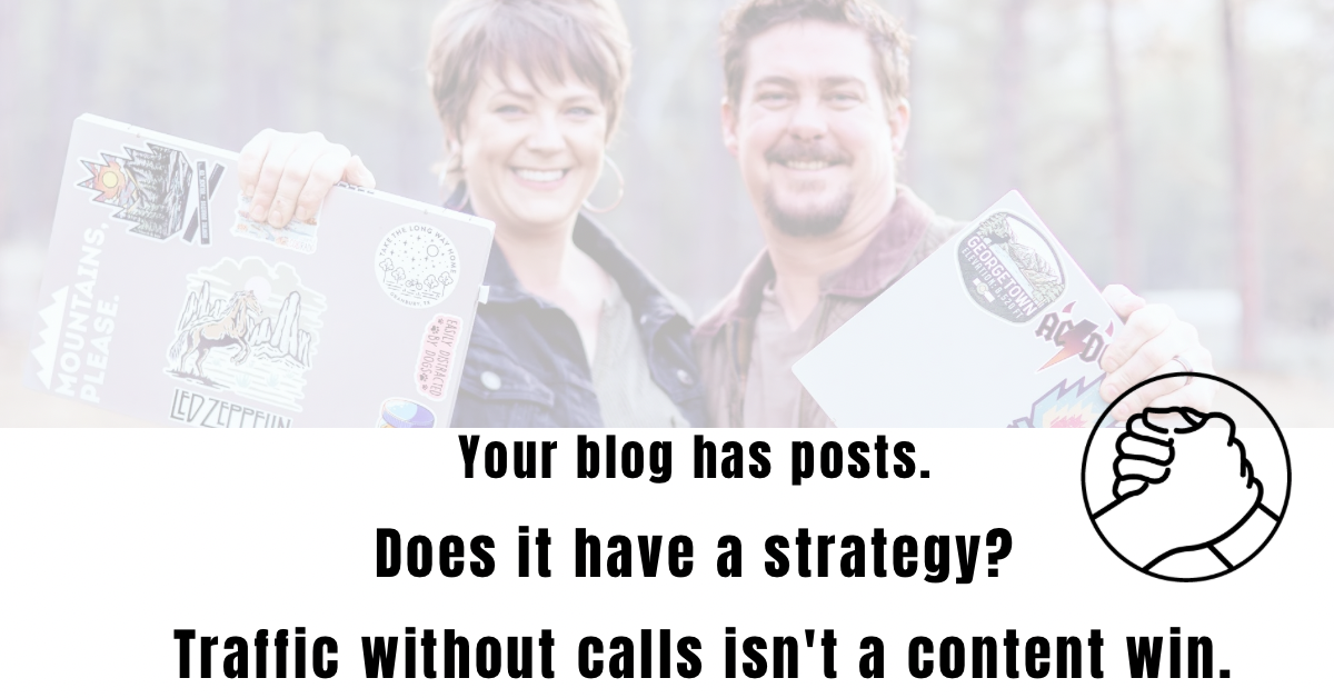 Blog strategy for small business iGotU Media Mesa AZ lead generation content marketing