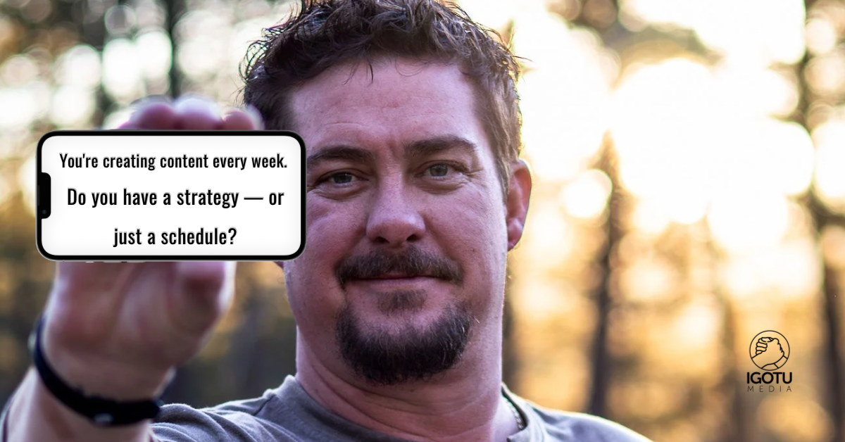 Content strategy small business iGotU Media Mesa AZ content marketing system