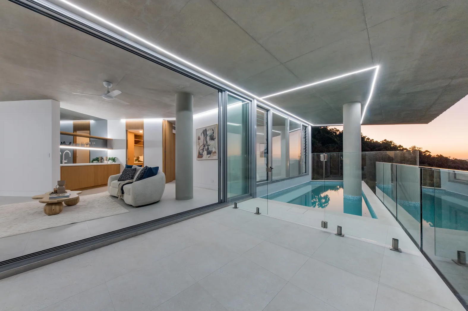 A Well Lit Up room With Vibrant Lights — Kilowatts & Cool Whitsundays In Strathdickie, QLD