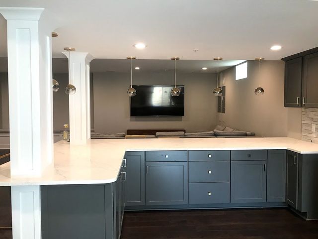 Gray Kitchen Remodel by Makeover Construction LLC project photo 2