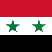 Nationale vlag van Syrië