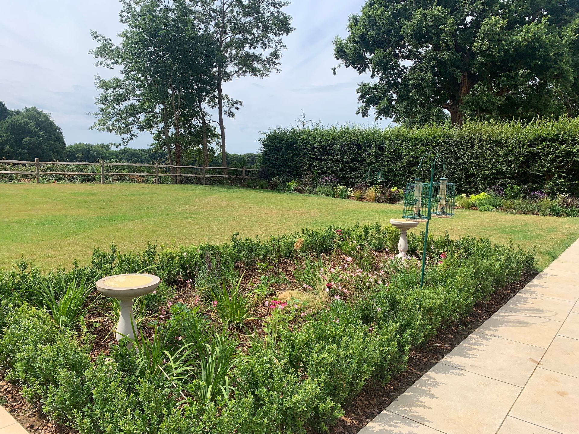 Rural garden design West Sussex 