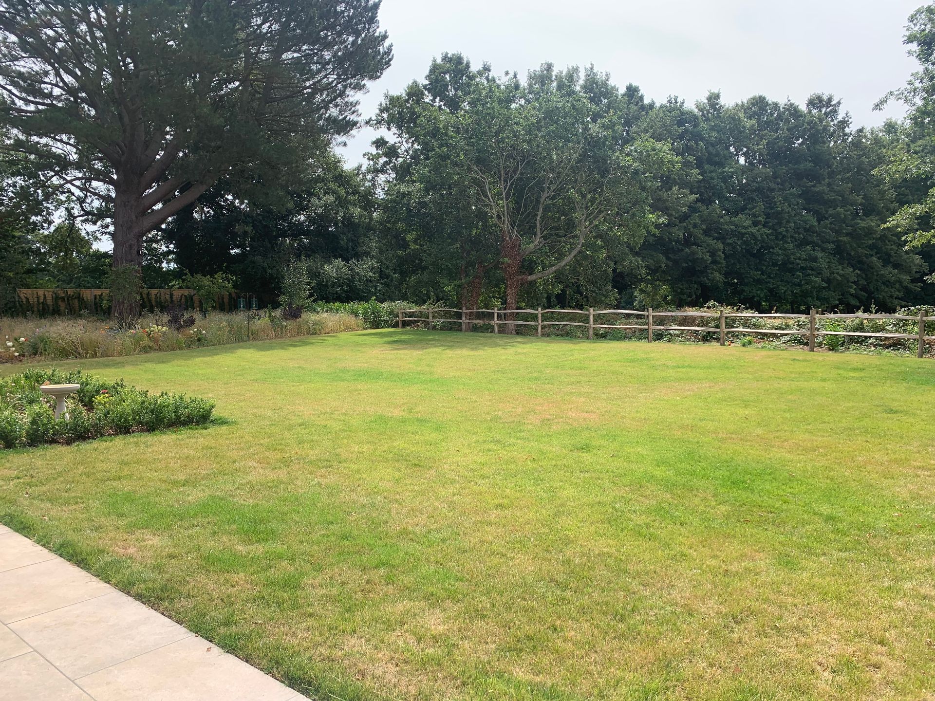 Rural garden design West Sussex 