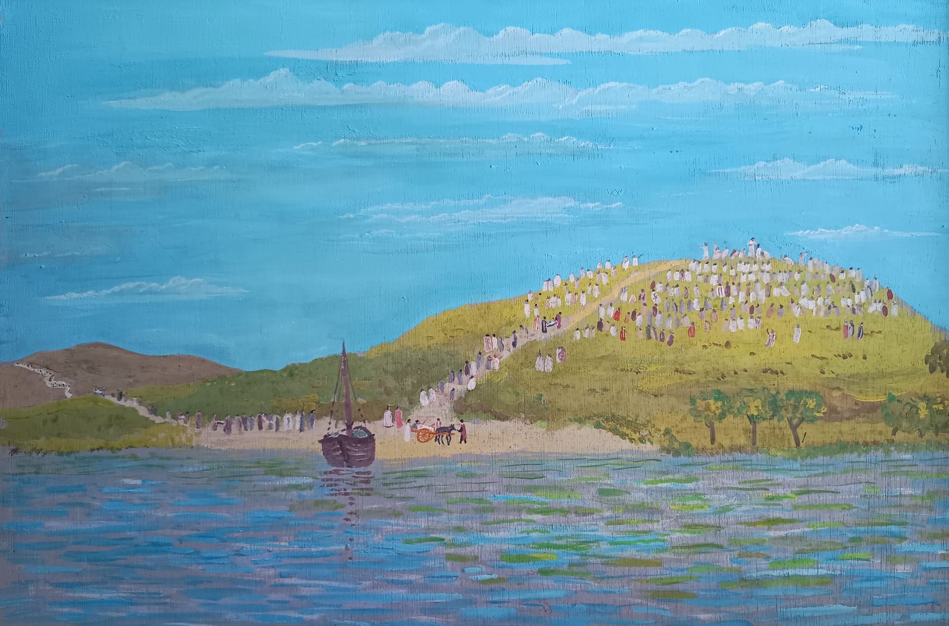 Bijbels schilderij Adrie van Hoorn
