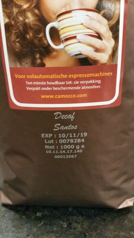 Camocco Santo Decaf 1000gram