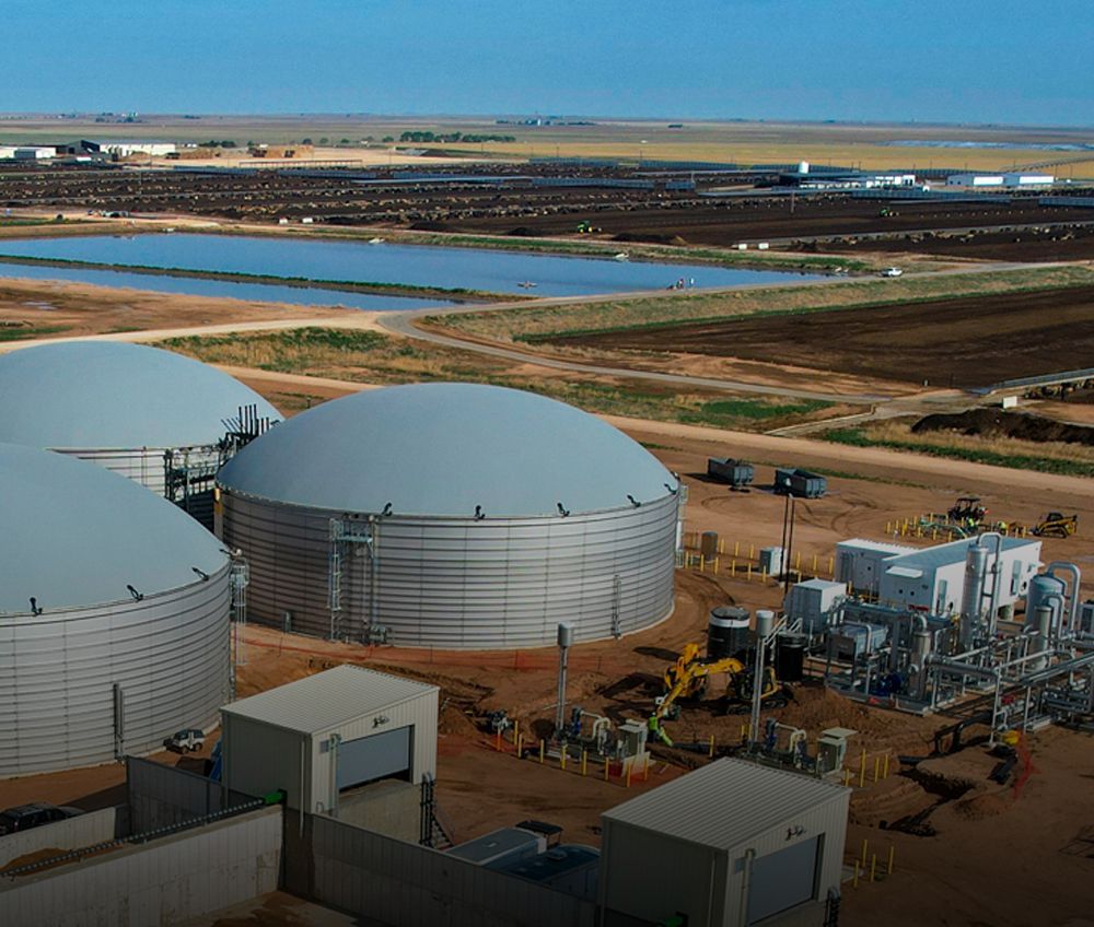 Renewable Facility with tanks