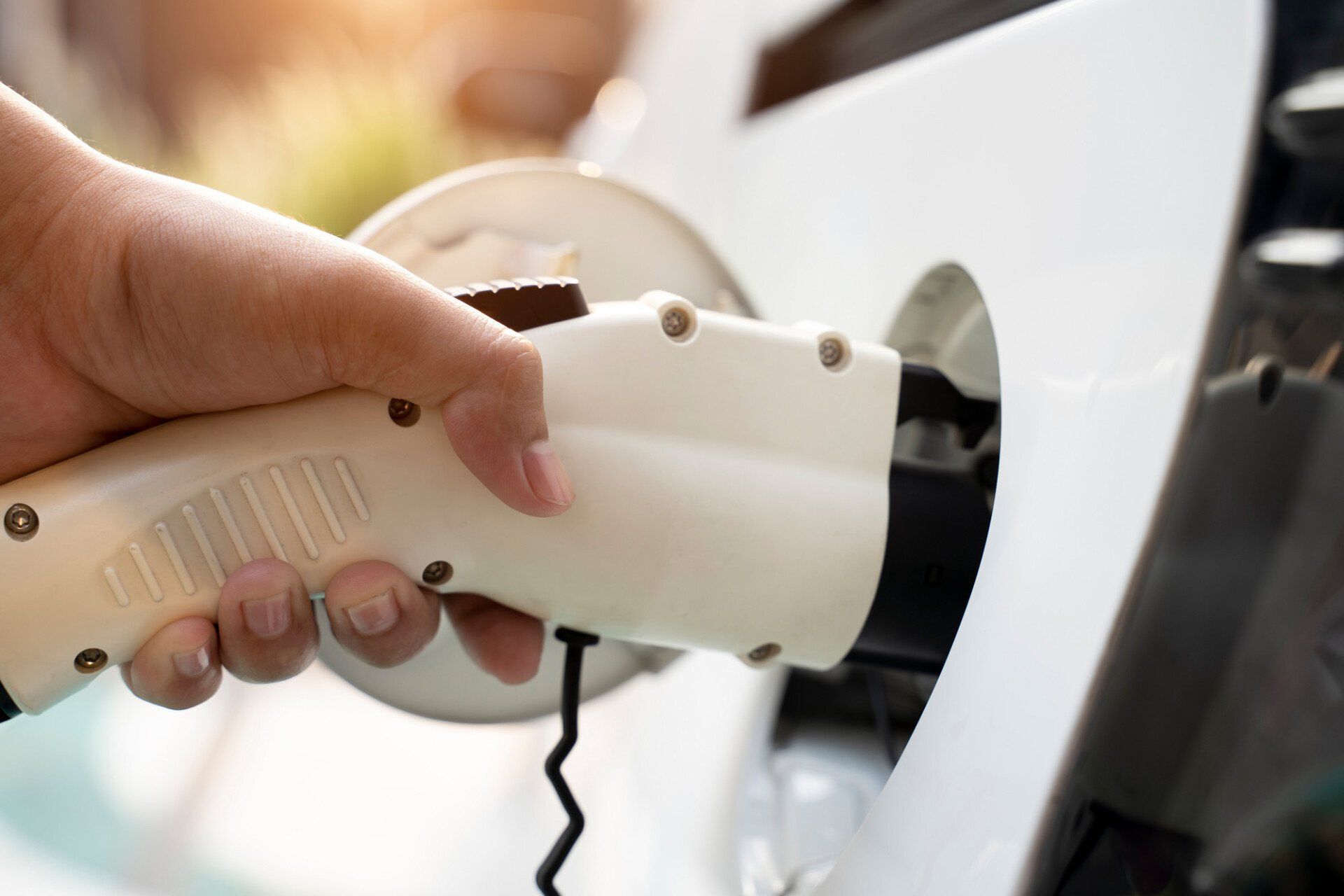 Charging battery of an electric car