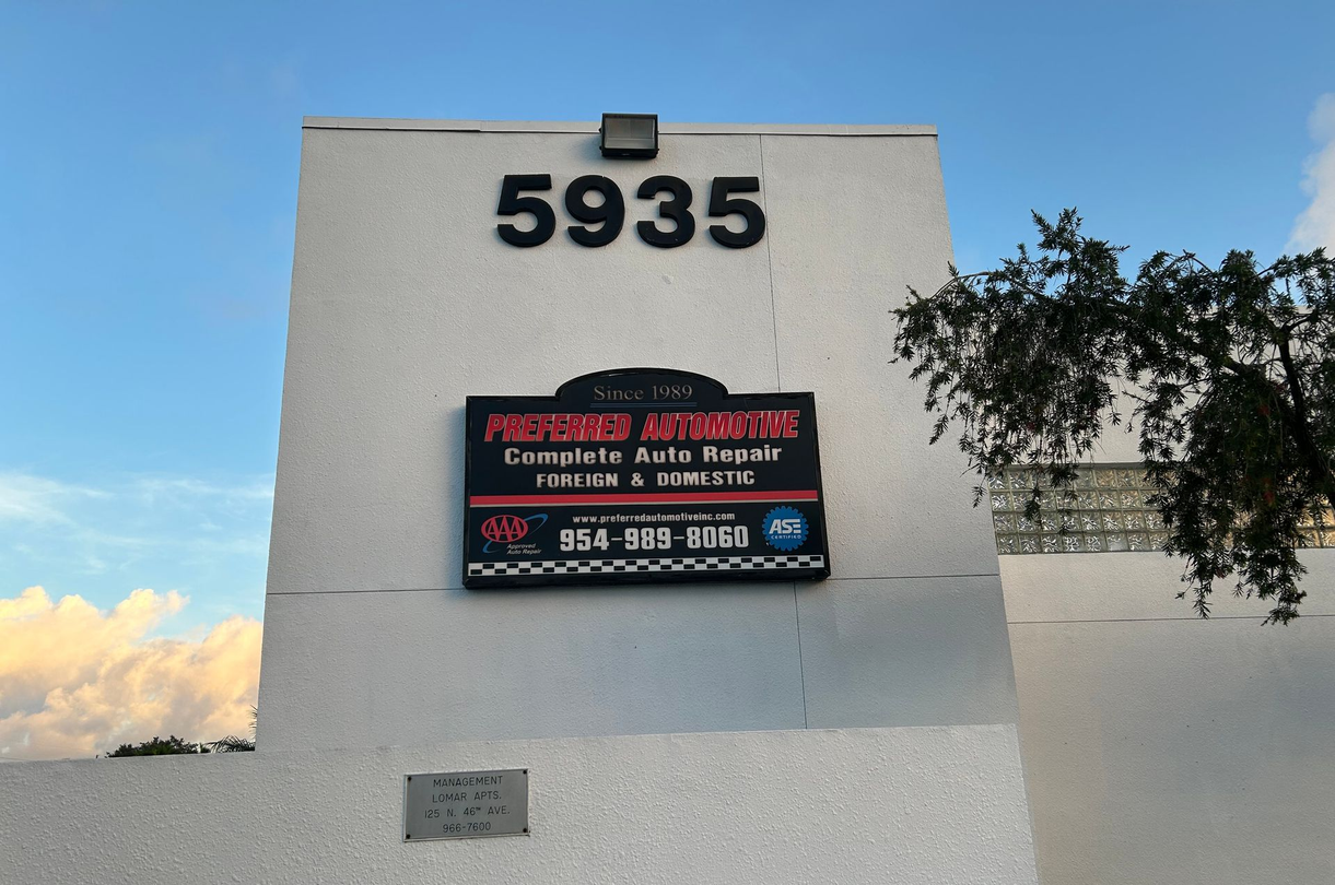 Preferred Automotive shop exterrior