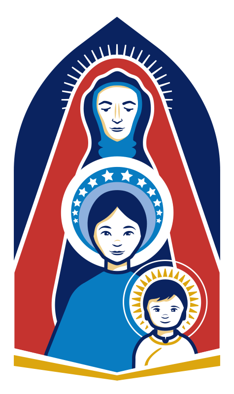 Logo symbol for St Anne Church and Our Lady of La Vang catholic church