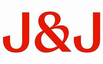 Red J&J logo on a white background