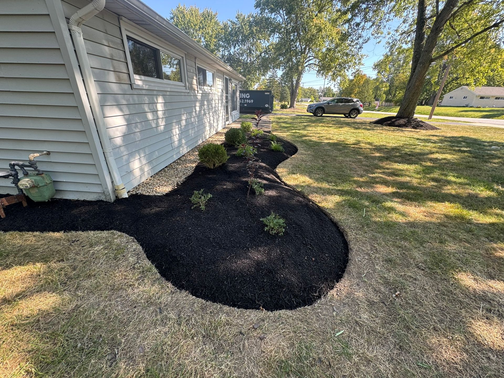 mulch install
