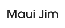 Maui Jim logo in black text.