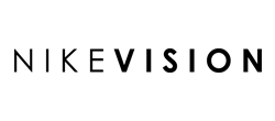 Nike Vision logo in black text on a white background.