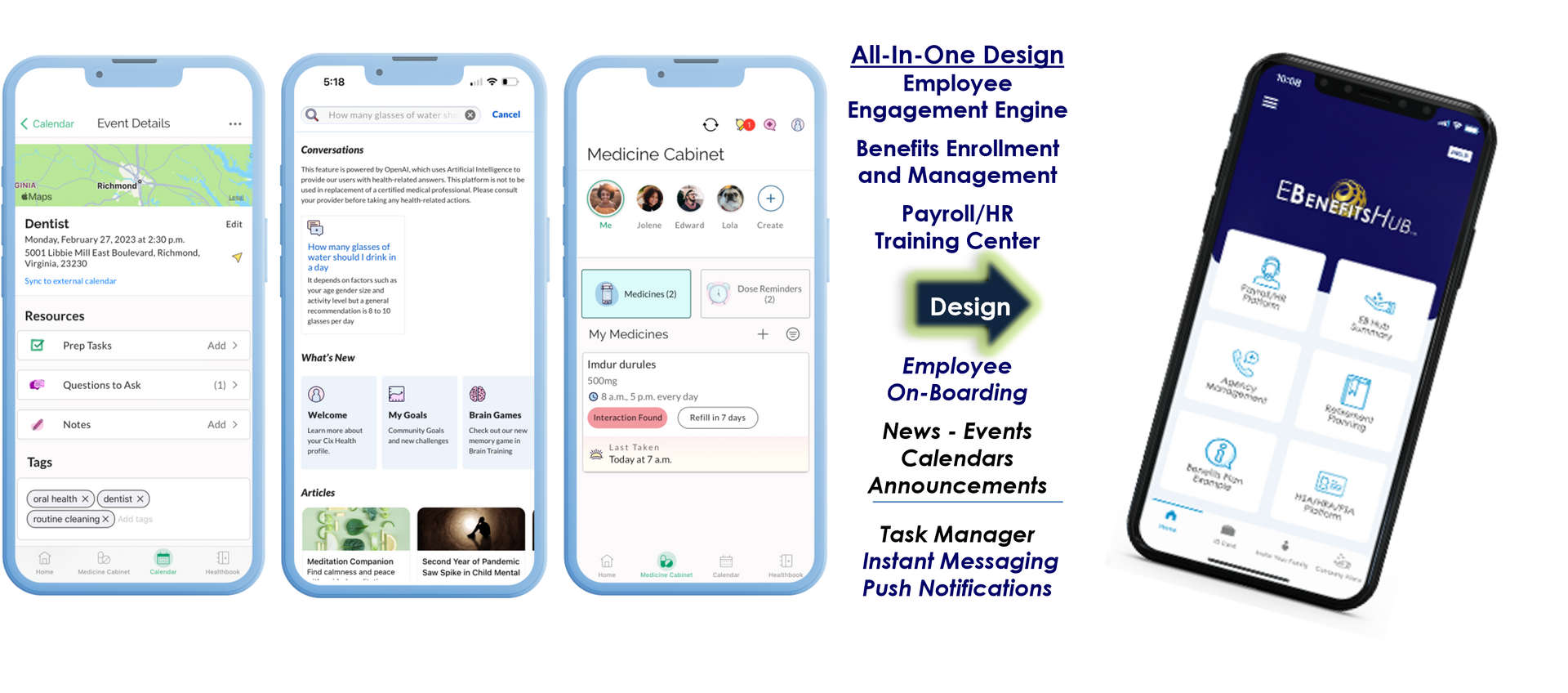 EBHub MobileVue Benefits App for BenefitsPros
