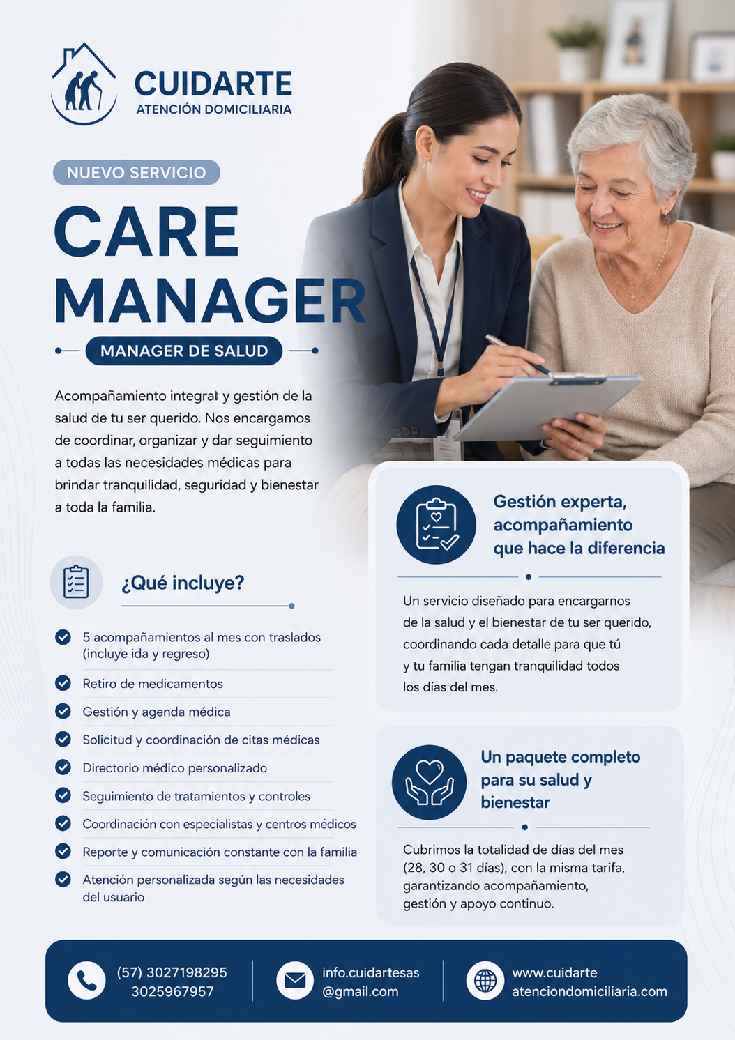 Care Manager – Gestión Integral de Salud y Acompañamiento