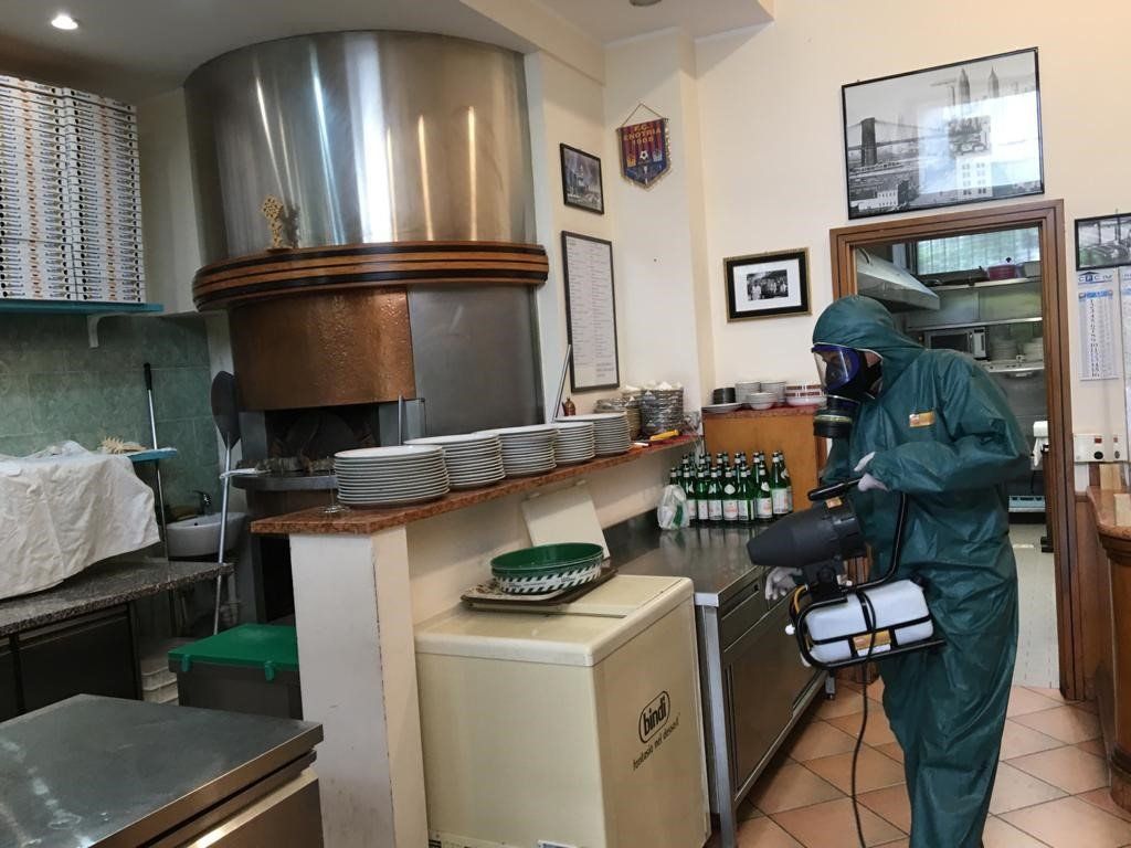 sanificazione ristorante Milano