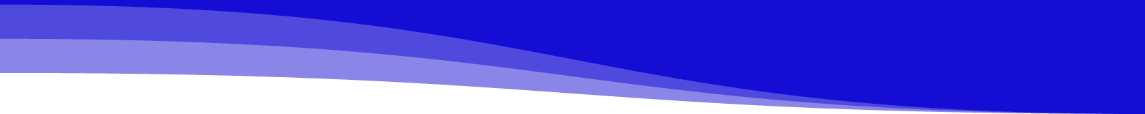 Blue gradient banner with a thin white horizontal line across the center