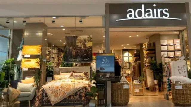 Adairs Store Exterior With Bedding Display and Sale Sign — George Pappas Painting In Buderim, QLD