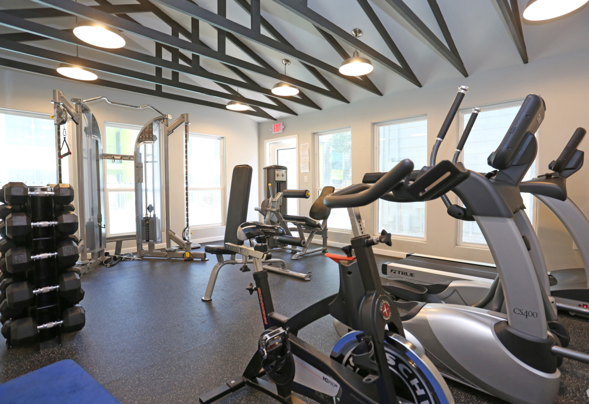 country place apartments fitness room