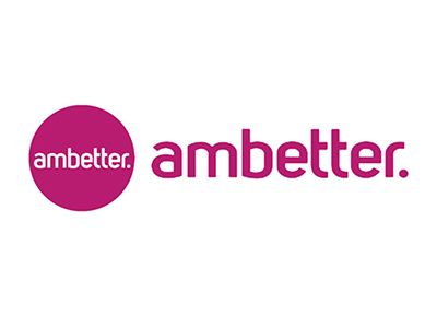Ambetter logo: Pink circle with