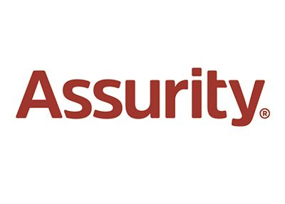Assurity logo in maroon, a wordmark on a white background.