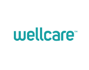 Wellcare logo in teal, a health insurance company.