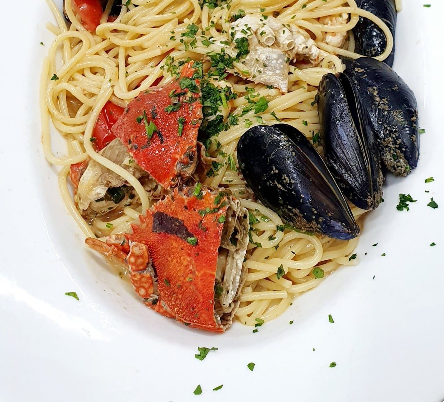 spaghetti con cozze