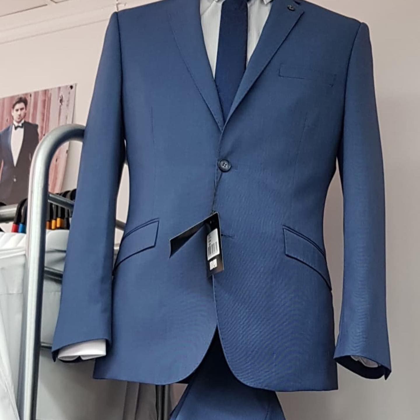 Formal suit in fashion concept — Bonanno's Menswear in Fairy Meadow, NSW