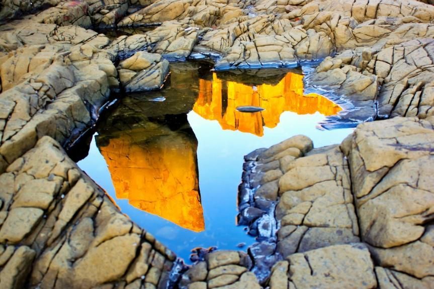 A Reflection of a Mountain in a Puddle of Water — Bonanno's Menswear in Kiama, NSW