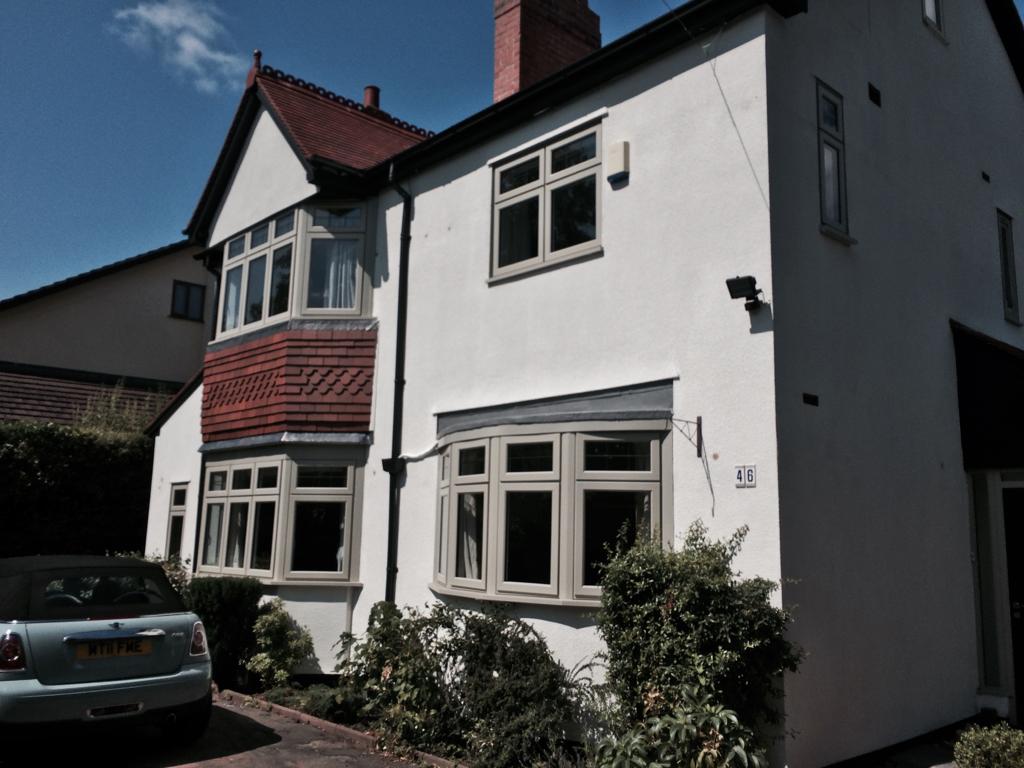 Picture of a detached property recently re-roofed by Roofers Manchester